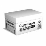 Copy Paper, 92 Brightness, 20lb, 8-1/2 x 11, White, 5000 Sheets/Carton
